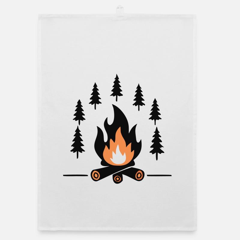 Forêt Chaleureuse du Feu de Camp Torchon bio