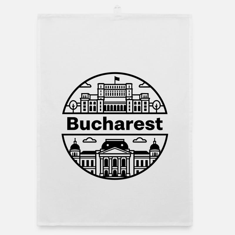 Bukarest Organic Geschirrtuch