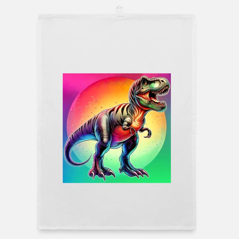 dinosaure Torchon bio