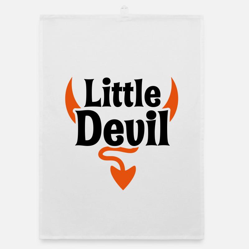 petit bébé diable Torchon bio