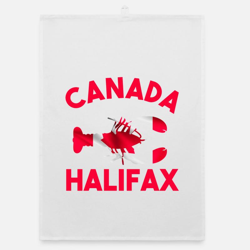 Kanada Canada Halifax Himmer Organic Geschirrtuch