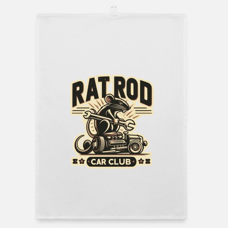 Ratsking Ratlook Shirt – Rustic Custom Style Organic dish towel