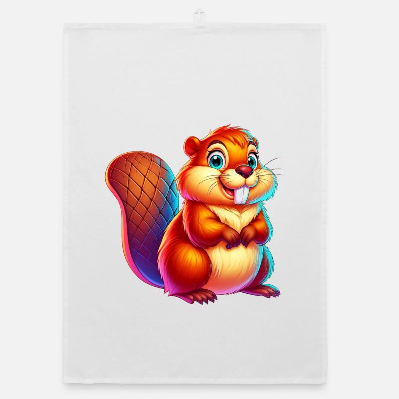 Beaver Organic dish towel