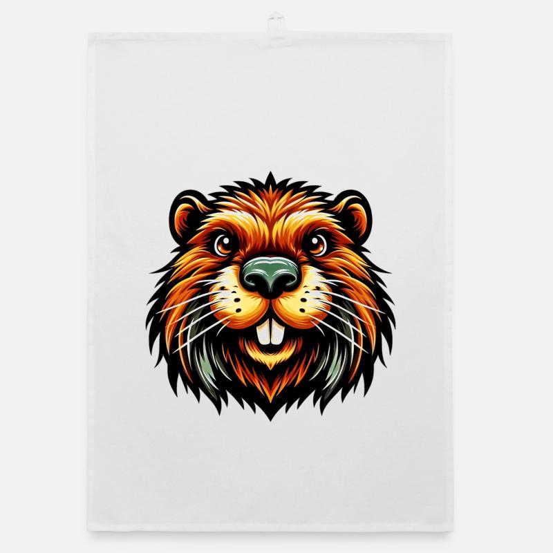 Beaver Organic dish towel