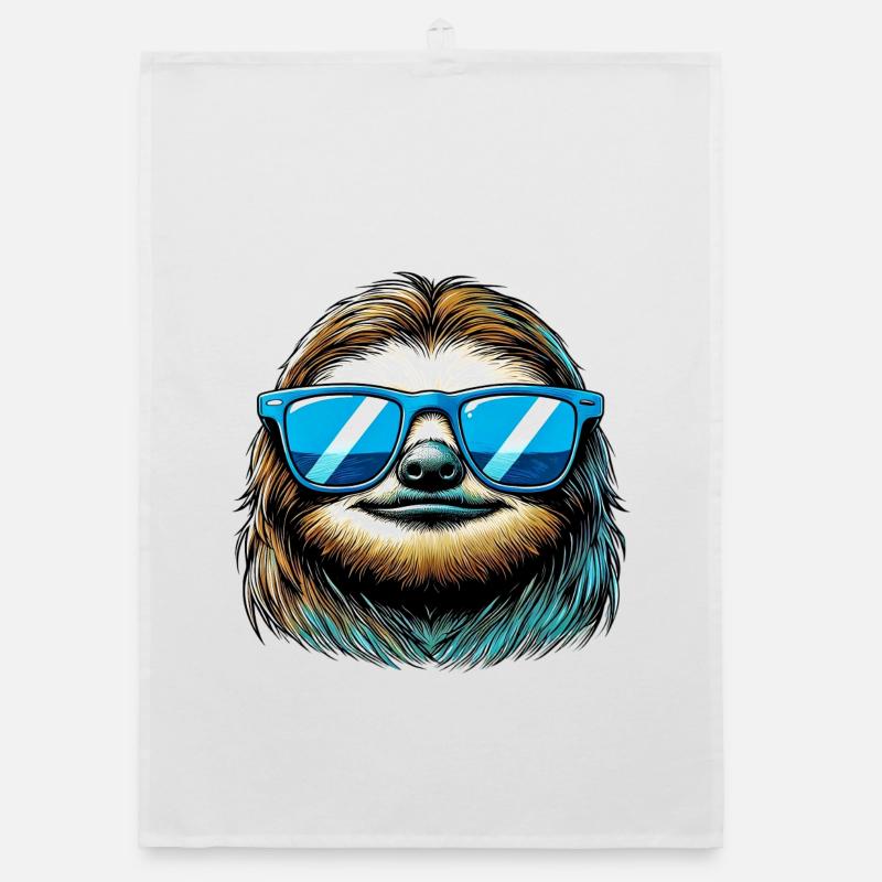 Sloth Organic dish towel