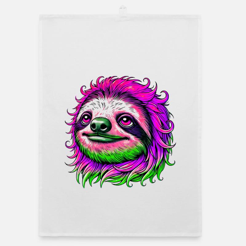 Sloth Organic dish towel