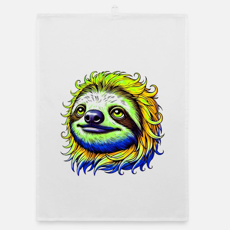 Sloth Organic dish towel