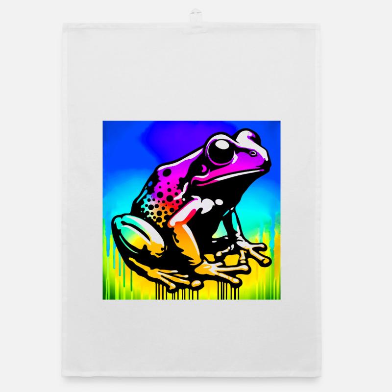 frog Organic dish towel