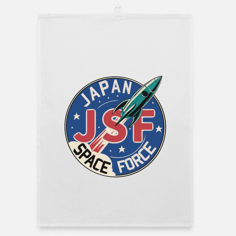 Force spatiale japonaise Torchon bio
