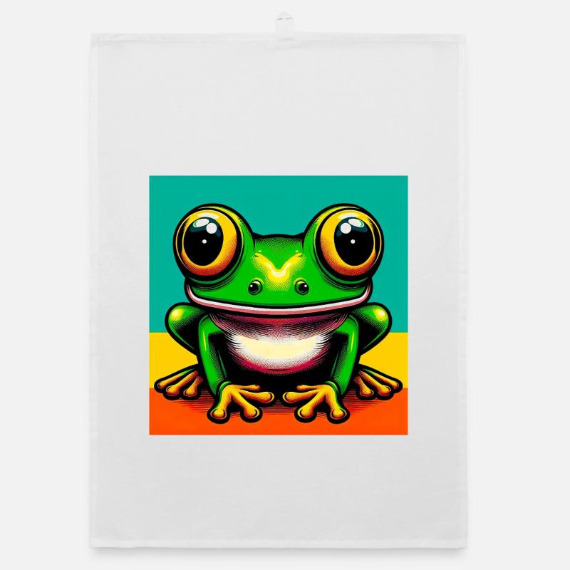 frog Organic dish towel