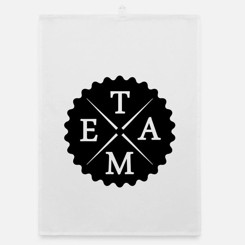 Team Organic dish towel