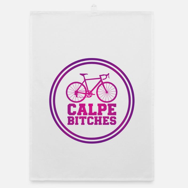 Emblème de cyclisme Calpe Bitches Torchon bio