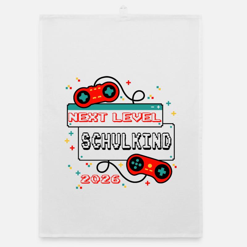 NEXT LEVEL: SCHOOLCHILD 2026 - Gaming Controller Organic dish towel