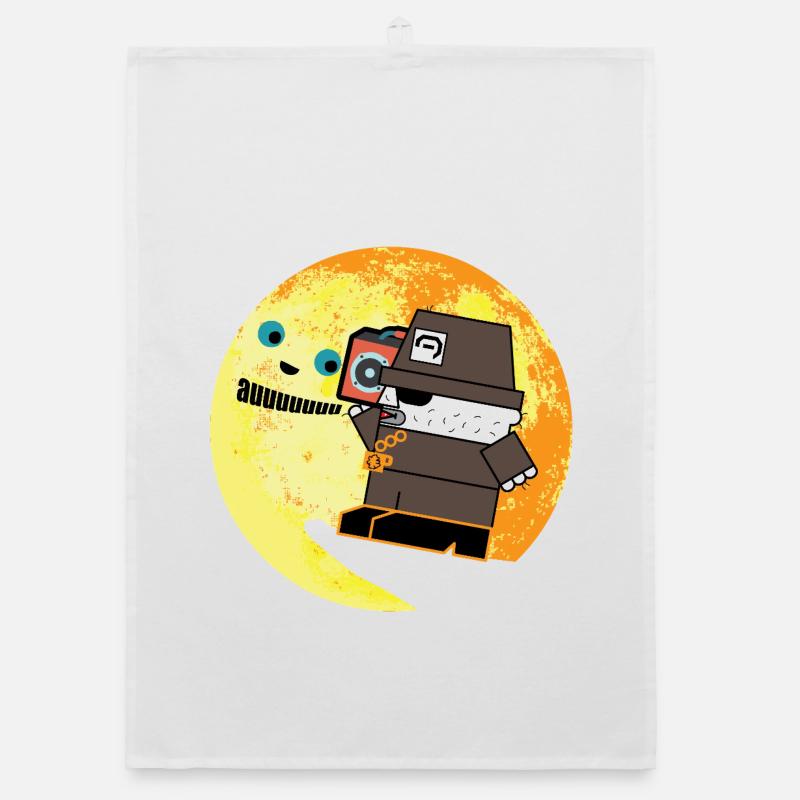 Pixel P.I. Poursuite à la Lune Torchon bio