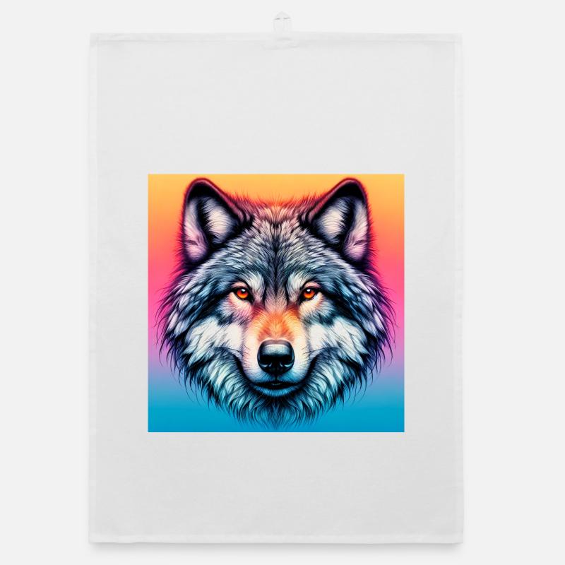 Wolf Organic Geschirrtuch