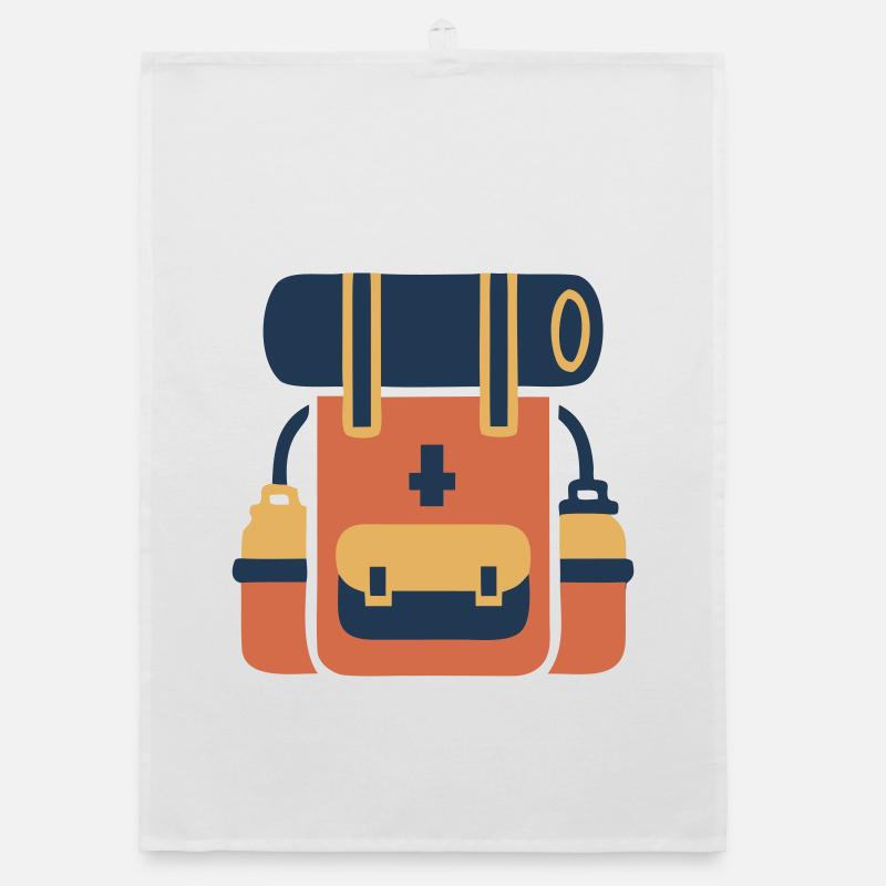 Hiking Backpack Trekking Gear Organic dish towel