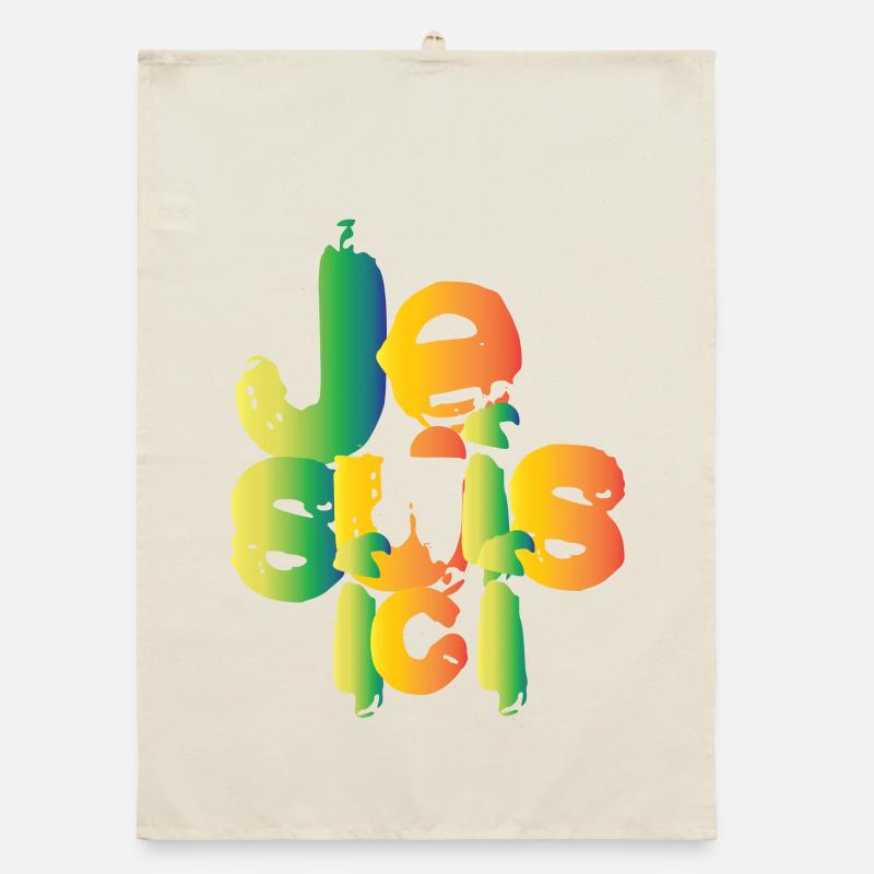 I'm here Organic dish towel