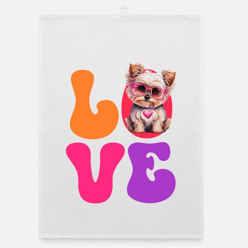 Chien Yorkshire Terrier Torchon bio
