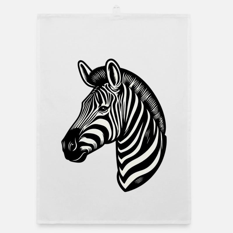 Zebra Organic dish towel
