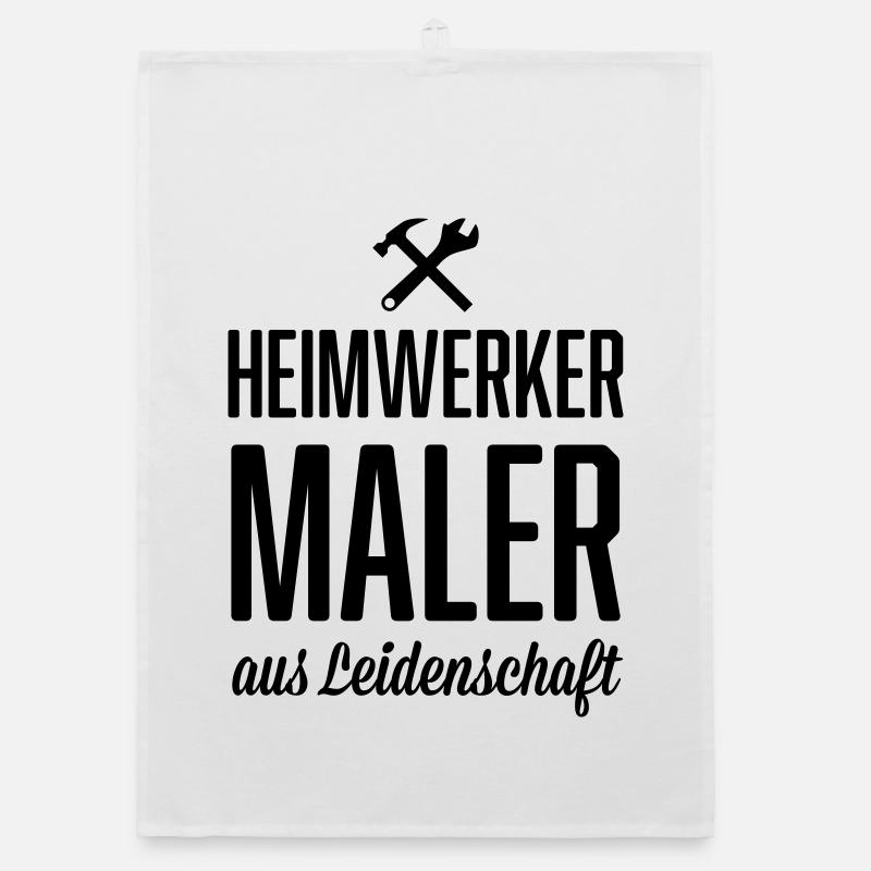 Heimwerker Maler Organic Geschirrtuch