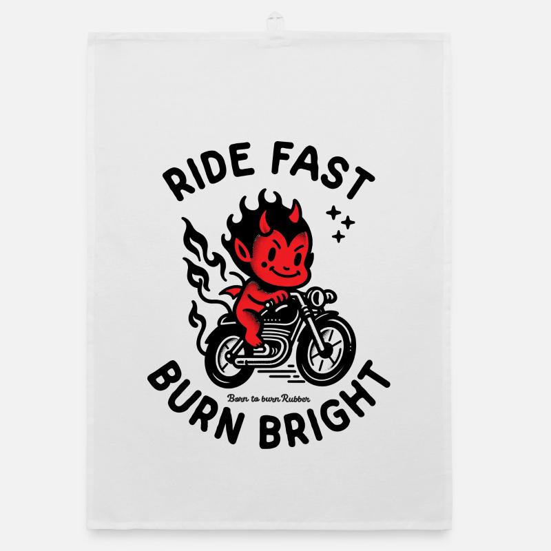 Ride Fast Burn Bright Torchon bio