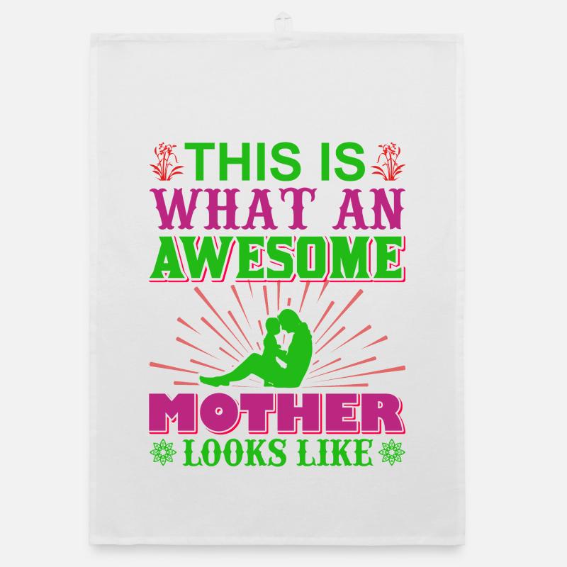 Tolles lustiges Muttertagsgeschenk Organic Geschirrtuch