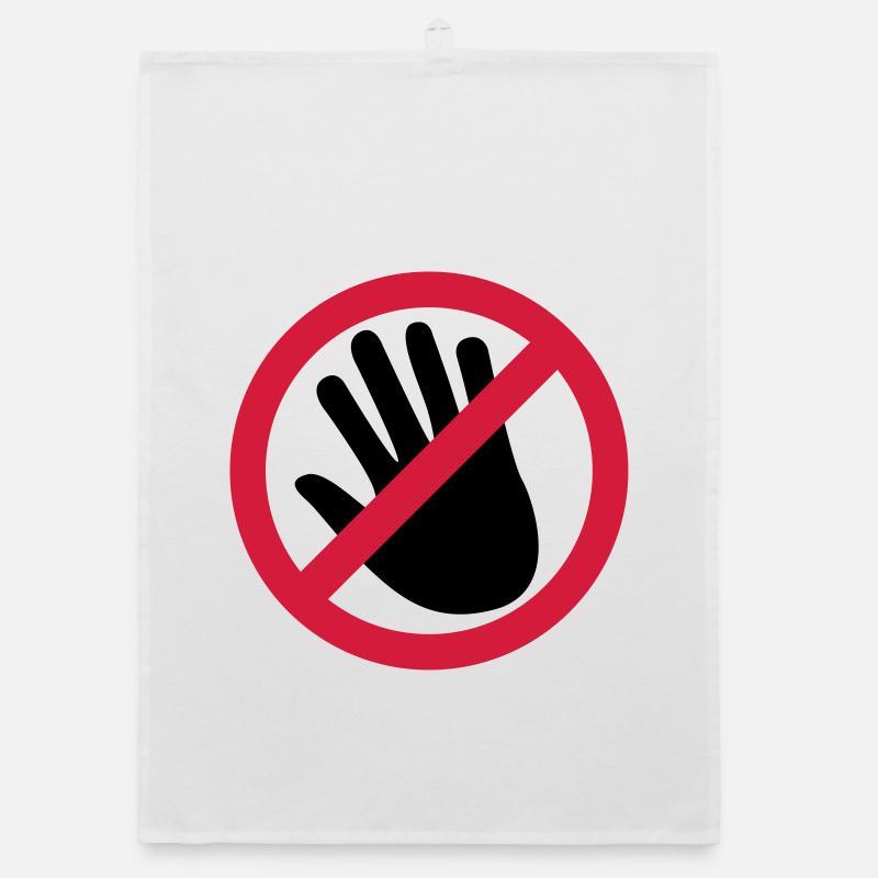 Do not touch the hand Organic dish towel