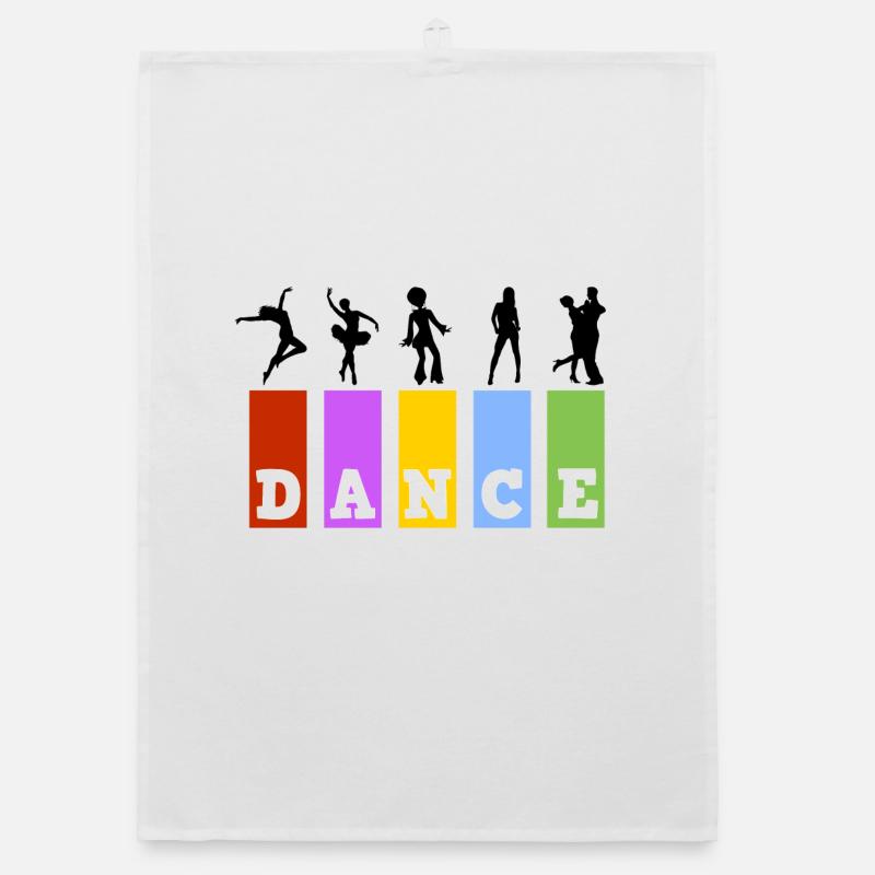 Dance Organic dish towel