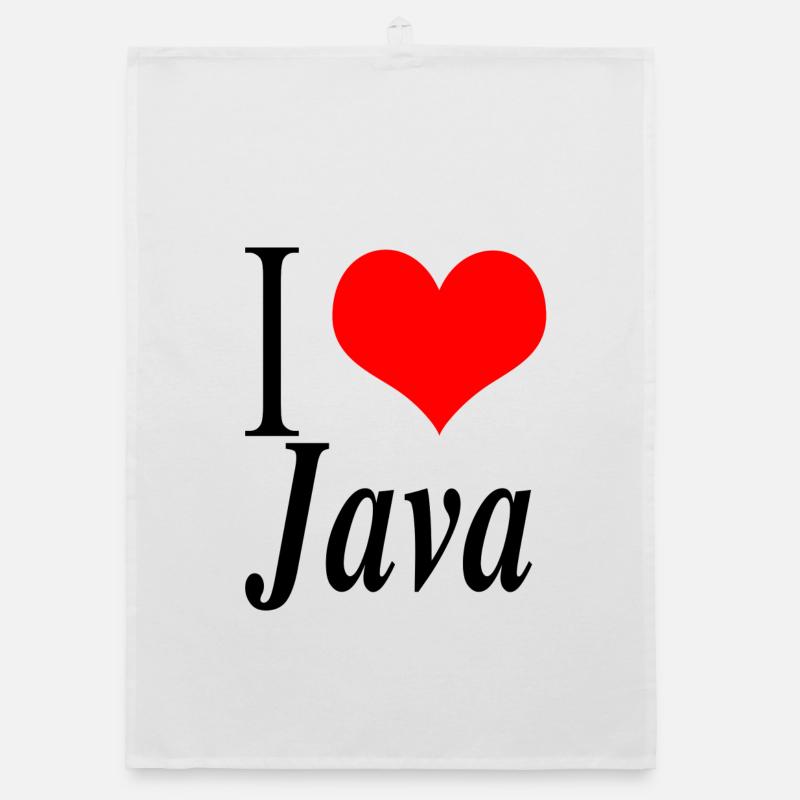 J'adore Java Torchon bio