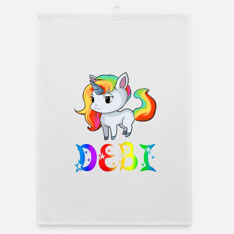 Unicorn Debi Organic dish towel