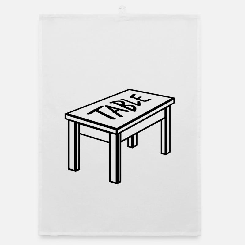 Menuisier Table à manger Bureau Meubles Torchon bio