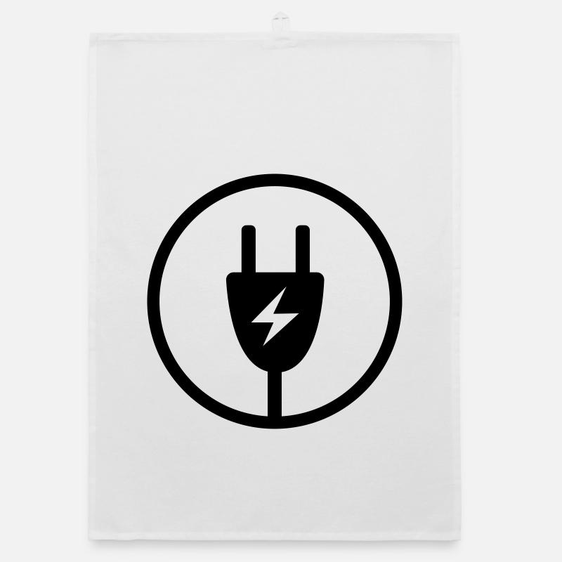 Stromstecker Organic Geschirrtuch