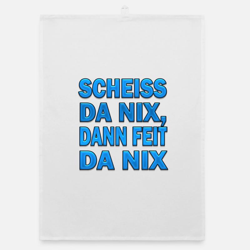 SCHEISS DA NIX Organic Geschirrtuch