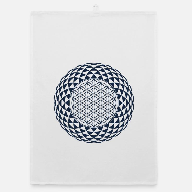 Torus, Sacred Geometry Organic dish towel