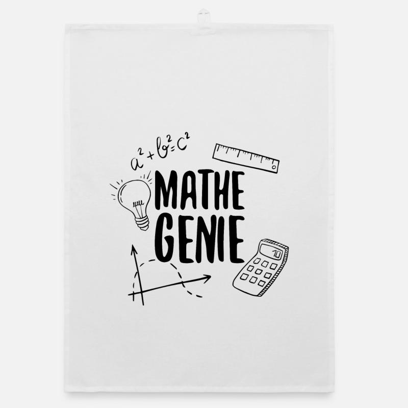 Math Genius Math Genius Math Mathematicien Torchon bio