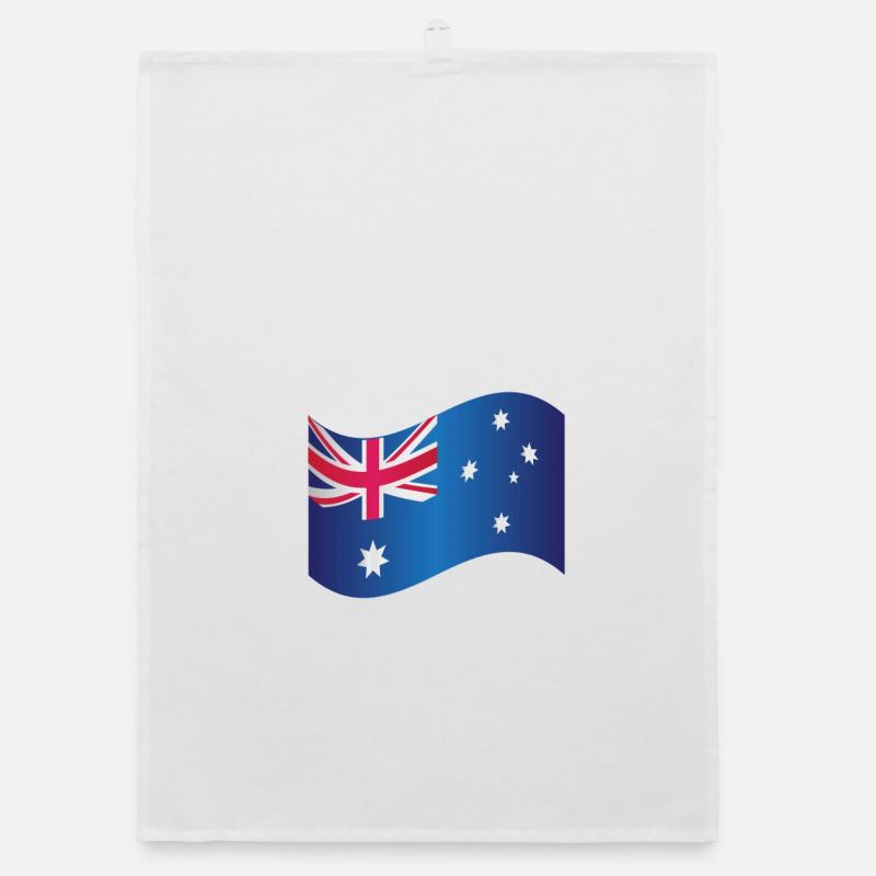 Drapeau australien Torchon bio