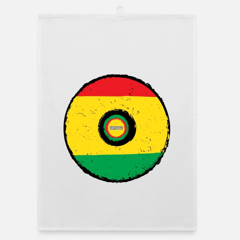Underground Soundsystem Disc Organic Geschirrtuch