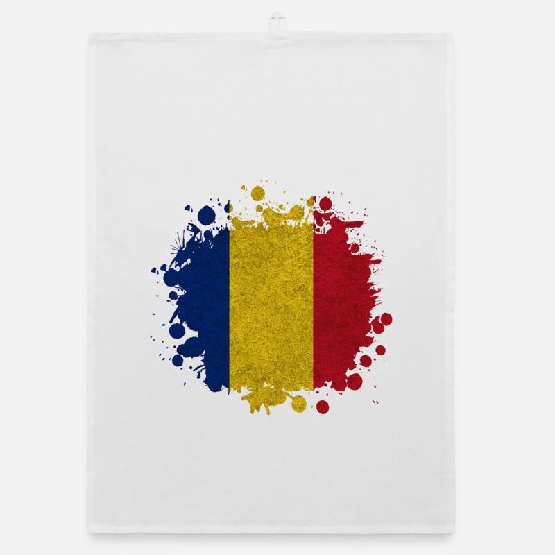 Romania Klecks Vintage / Gift Bucharest Organic dish towel