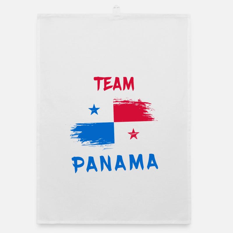 Équipe Panama / Drapeau Torchon bio