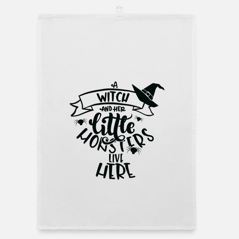 Chapeau de sorcière en rotation Torchon bio