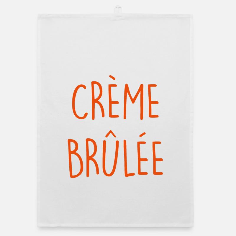 PUDDING À LA CRÈME BRÛLÉE Torchon bio