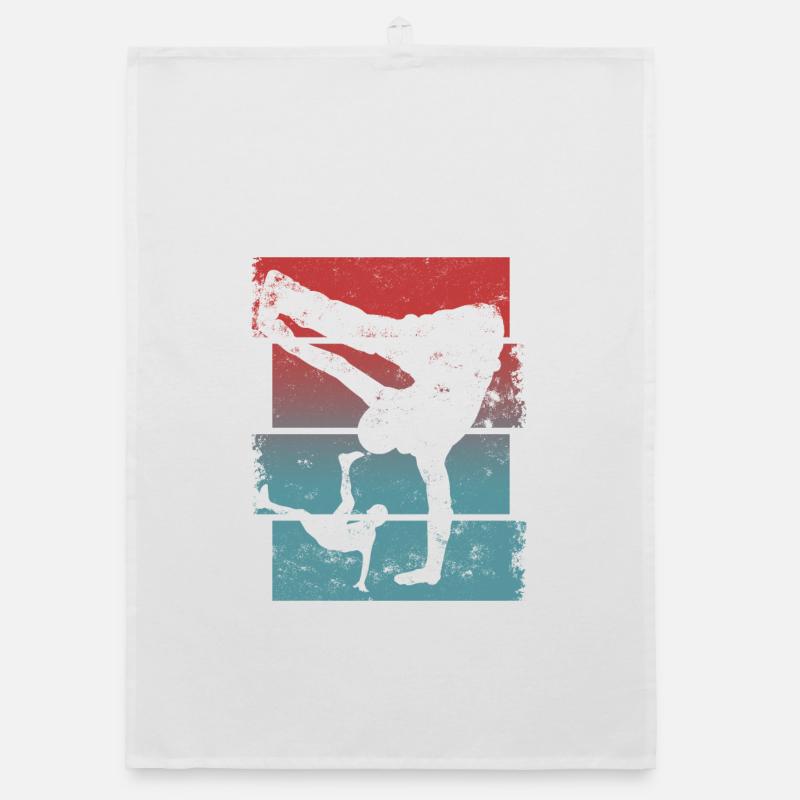 Breakdance Organic dish towel
