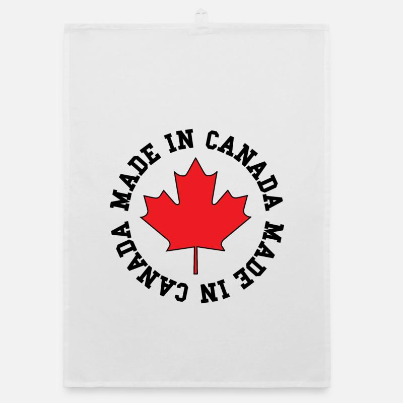 Made in Canada – Ahornblatt Statement Organic Geschirrtuch