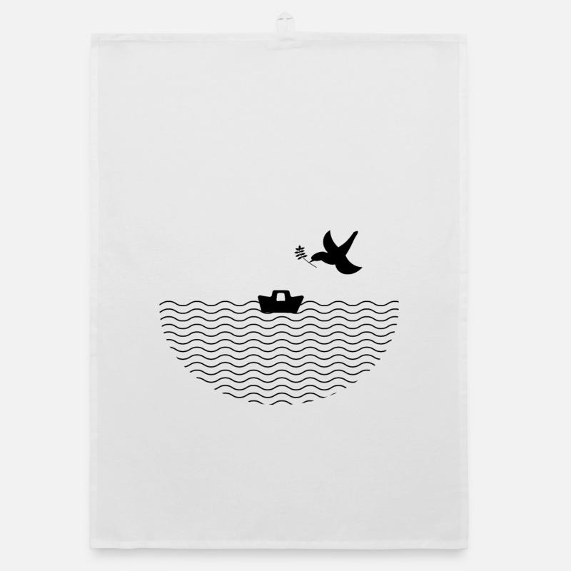 Arche de Noé Torchon bio