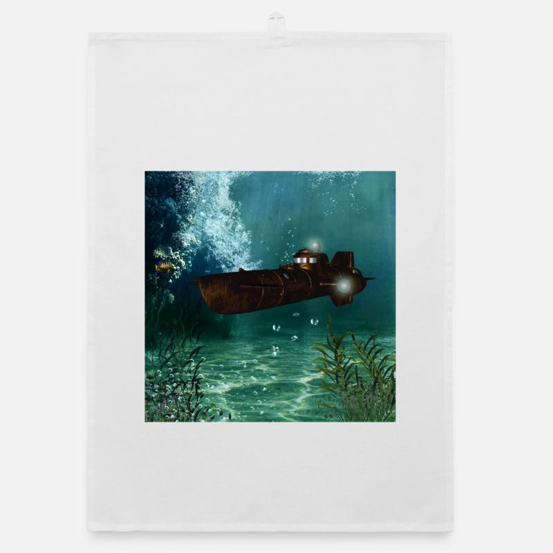 Super U-Boot Organic Geschirrtuch