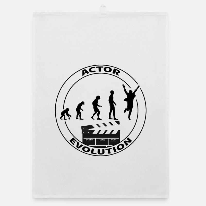 Cadeau d'interprète acteur d'évolution Torchon bio