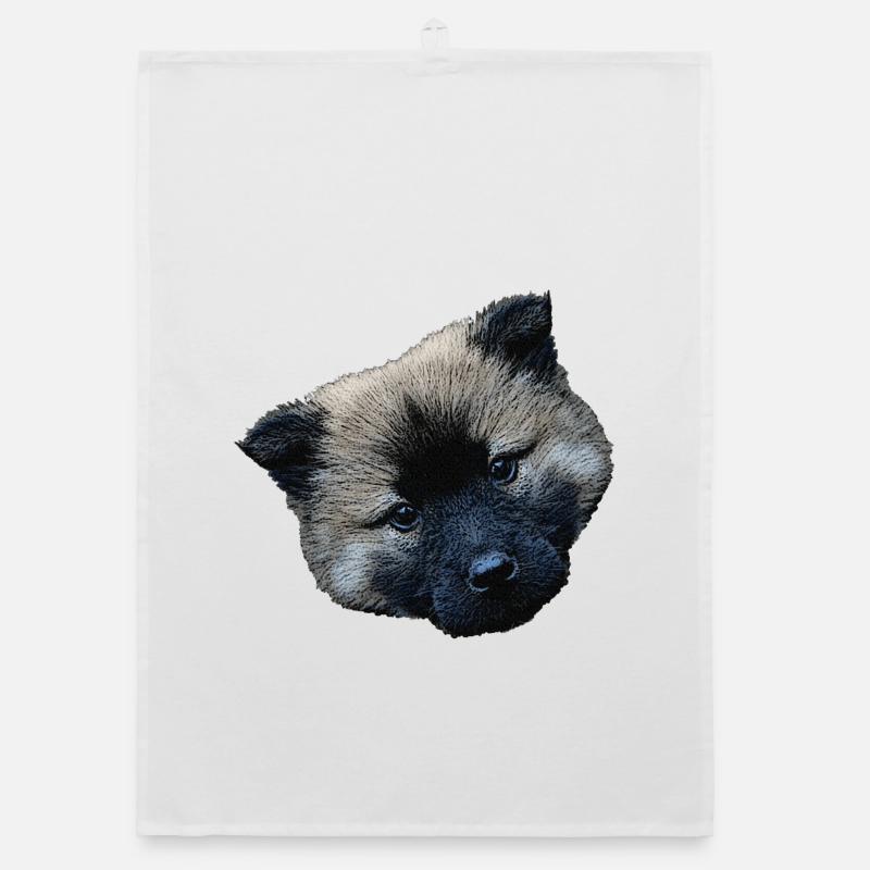 Fermeture du chiot, chiot eurasier Torchon bio