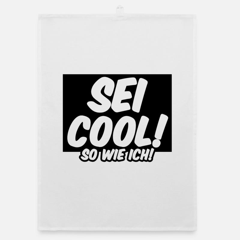 Cool Freunde Freundschaft Statement Sprüche - Organic Geschirrtuch - Weiß