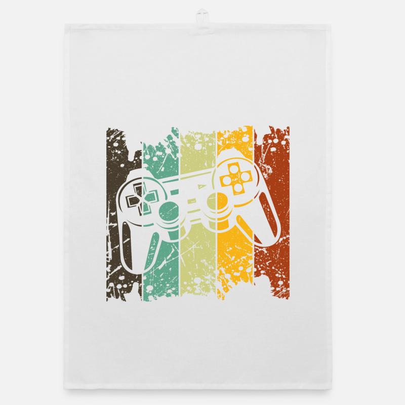 Gaming Zocker Console Controller Joystick Esports Organic dish towel