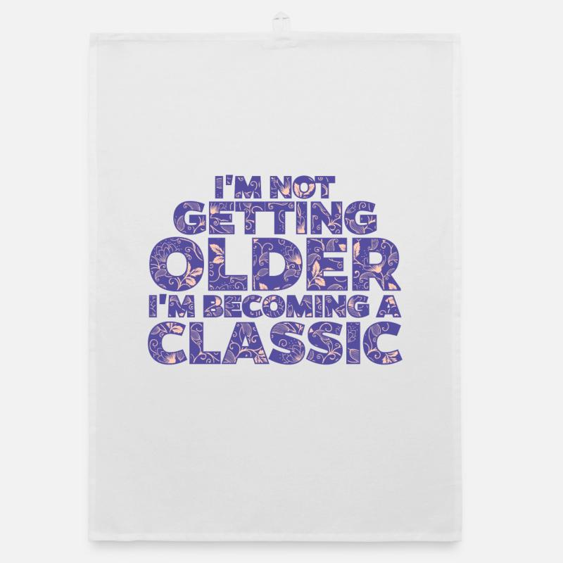 Statement Birthday Organic dish towel